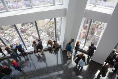 New York'ta bir dünya Gözlemevi insanlarda