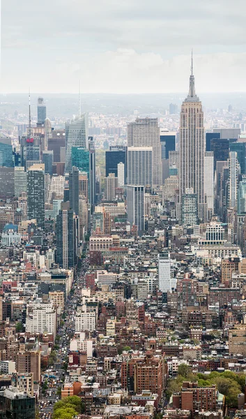 美国纽约市曼哈顿中城景观 — 图库照片