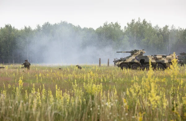 Artillery of the armed forces of Ukraine — Stock Photo, Image