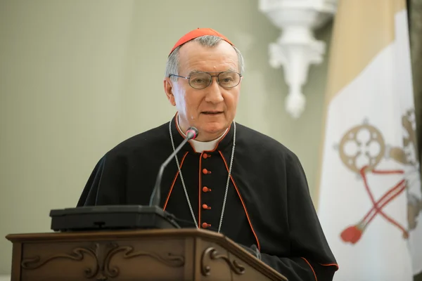 Vatikan Dışişleri Bakanı Kardinal Pietro Parolin — Stok fotoğraf