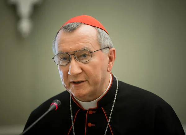 Secretario de Estado del Vaticano Cardenal Pietro Parolin — Foto de Stock