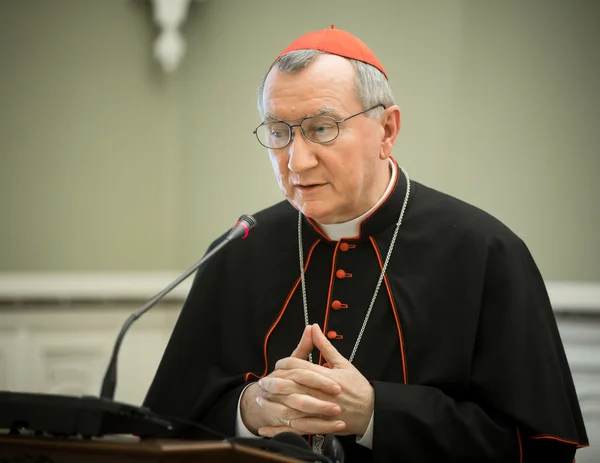 Secretario de Estado del Vaticano Cardenal Pietro Parolin — Foto de Stock