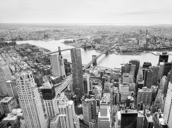 Manhattan y Brooklyn Bridges —  Fotos de Stock