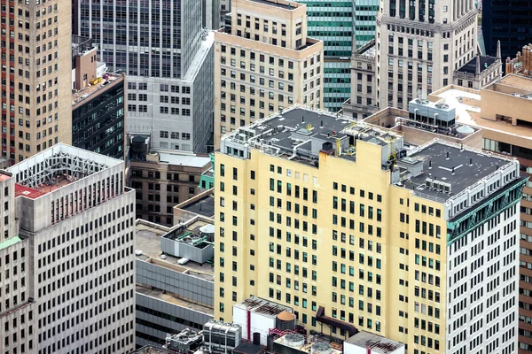 Streets and roofs of Manhattan — Stock Photo, Image