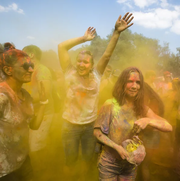 Фестиваль цветов ColorFest — стоковое фото