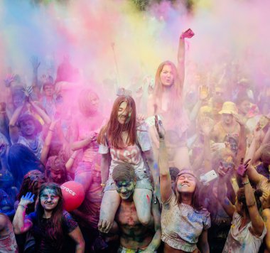 Festival of colors ColorFest clipart