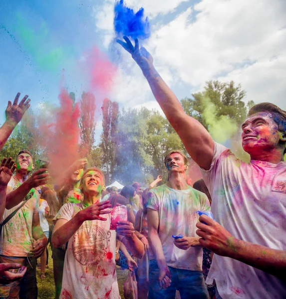 Фестиваль цветов ColorFest — стоковое фото