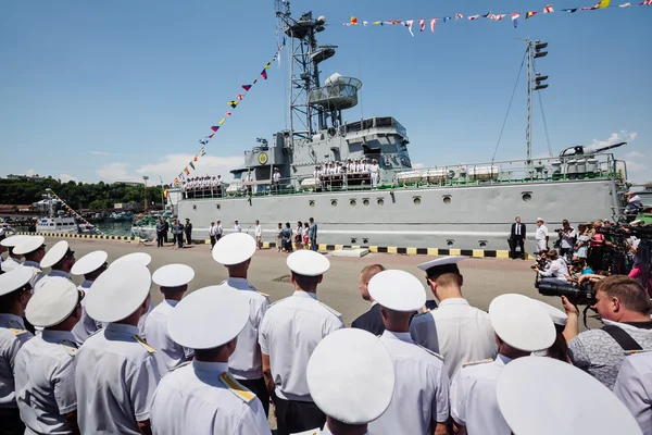 Ukraińskich sił morskich — Zdjęcie stockowe