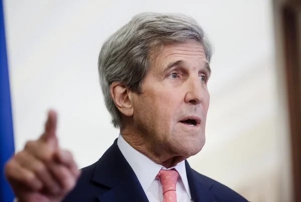 Oss utrikesminister John Kerry — Stockfoto