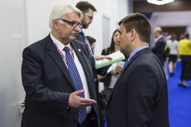 Pavlo Klimkin ve Witold Waszczykowski