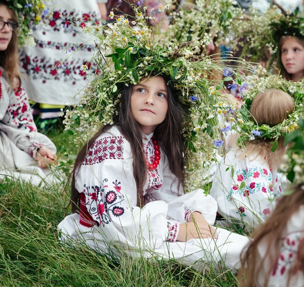 Fêtes slaves traditionnelles d'Ivana Kupala — Photo