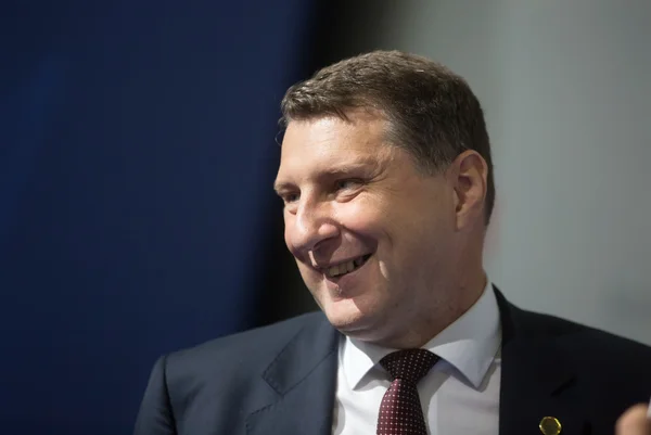 President of Republic of Latvia Raimonds Vejonis — Stock Photo, Image
