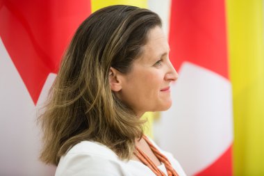  Kanada Uluslararası Ticaret Bakanı Chrystia Freeland
