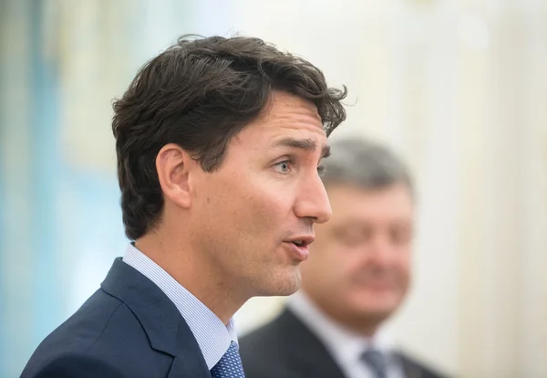 Primeiro-ministro do Canadá Justin Trudeau — Fotografia de Stock