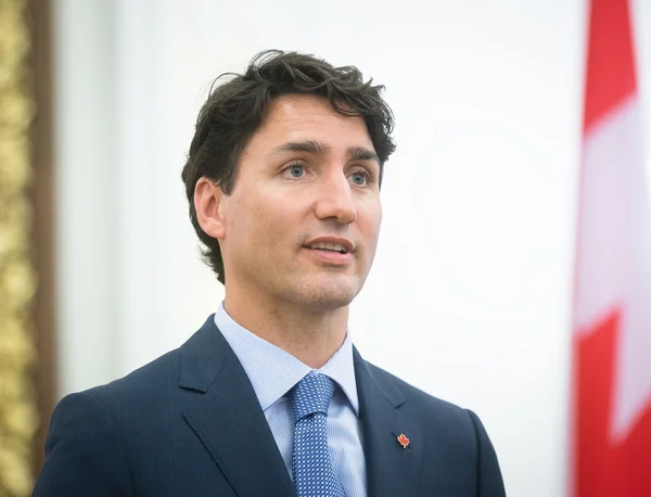 Primo Ministro del Canada Justin Trudeau — Foto Stock