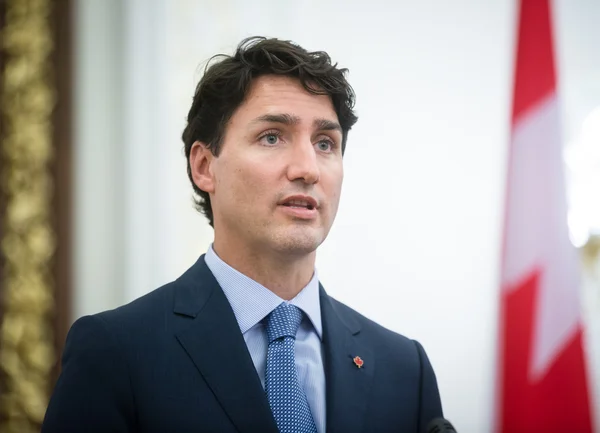 Kanada Başbakanı Justin Trudeau — Stok fotoğraf