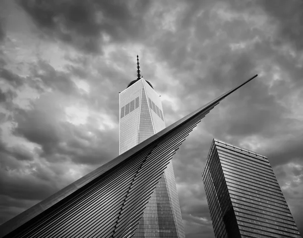 Wieża wolności. One World Trade Center — Zdjęcie stockowe