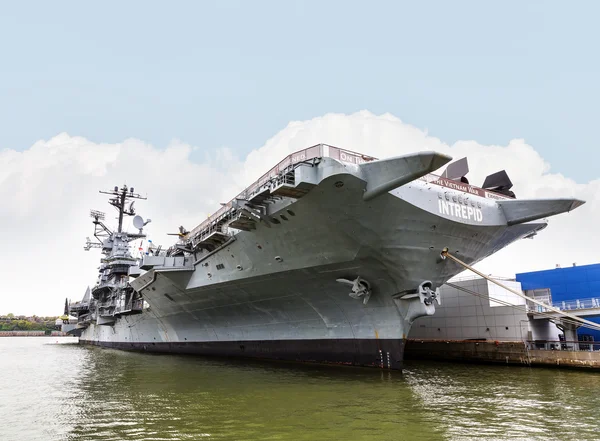 Lotniskowiec Uss Intrepid — Zdjęcie stockowe