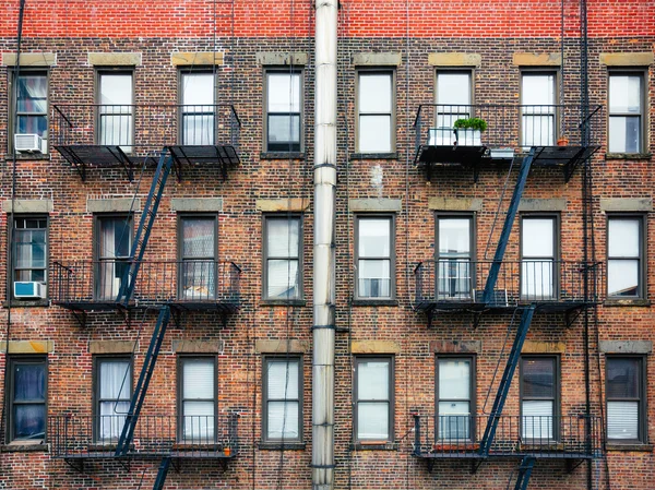 Escape fire ladders — Stock Photo, Image