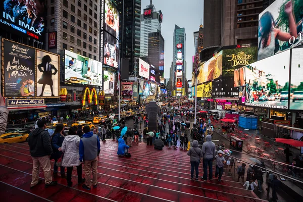 Times Square στη Νέα Υόρκη — Φωτογραφία Αρχείου