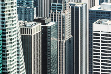 New York cityscape kuş görünümü göz