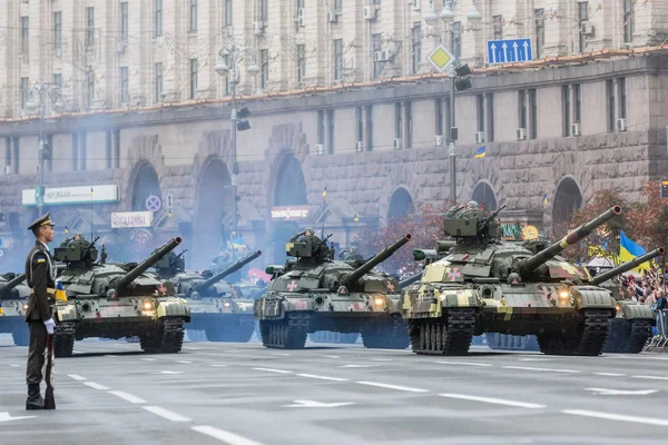 キエフでの軍事パレード — ストック写真