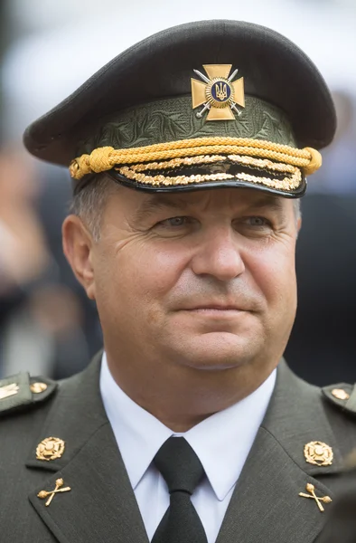 Stepan Poltorak. Ministro da Defesa da Ucrânia — Fotografia de Stock
