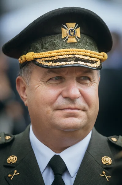 Stepan Poltorak. Ministro da Defesa da Ucrânia — Fotografia de Stock