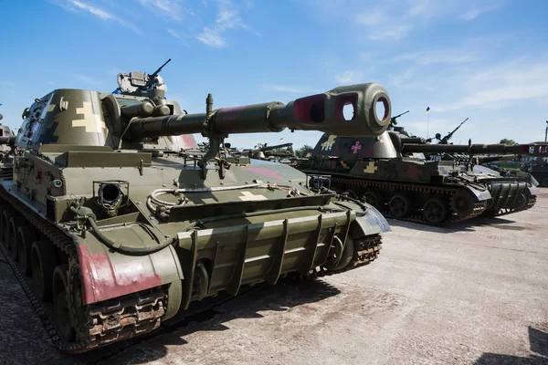 Оружие и военная техника Вооруженных Сил Украины — стоковое фото