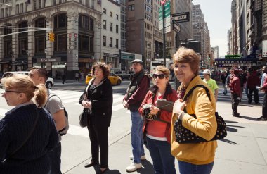 Manhattan sokak sahne, Nyc