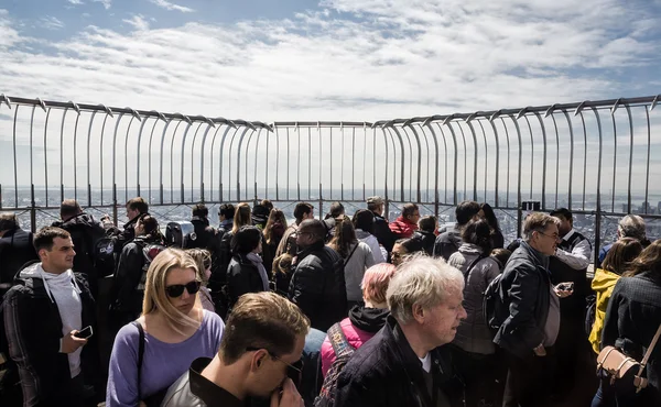 Ponte di osservazione dell'Empire State Building — Foto Stock