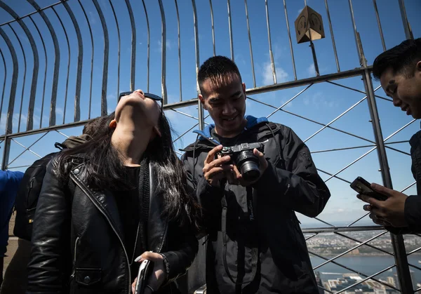 Cubierta de observación del Empire State Building —  Fotos de Stock