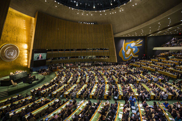 United Nations General Assembly in New York