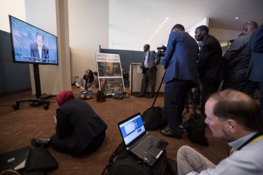 Birleşmiş Milletler 71 oturumun Basın Merkezi