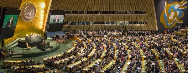 New York'ta Birleşmiş Milletler Genel Kurulu — Stok fotoğraf