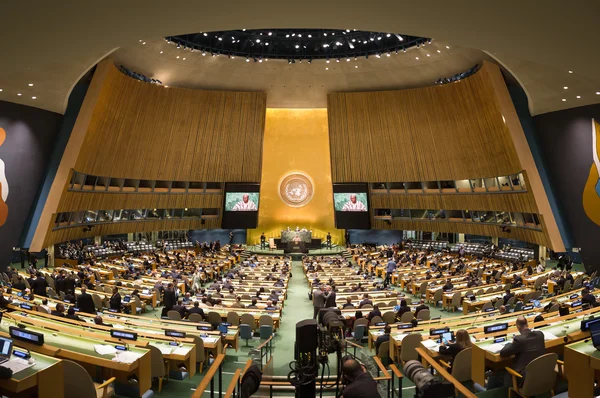 Asamblea General de las Naciones Unidas en Nueva York — Foto de Stock