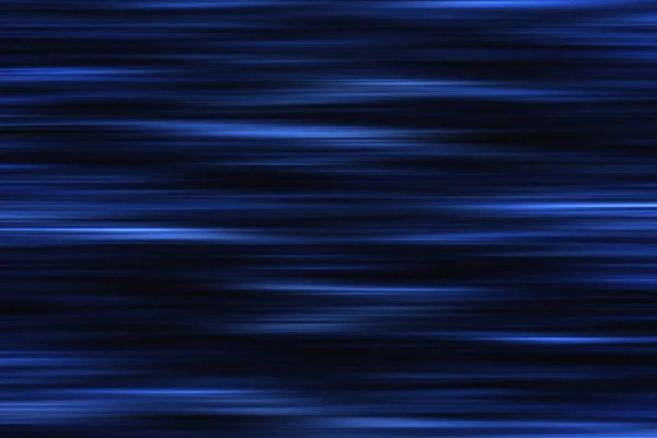 Темно Синий Абстрактный Фон Размытыми Горизонтальными Линиями — стоковое фото