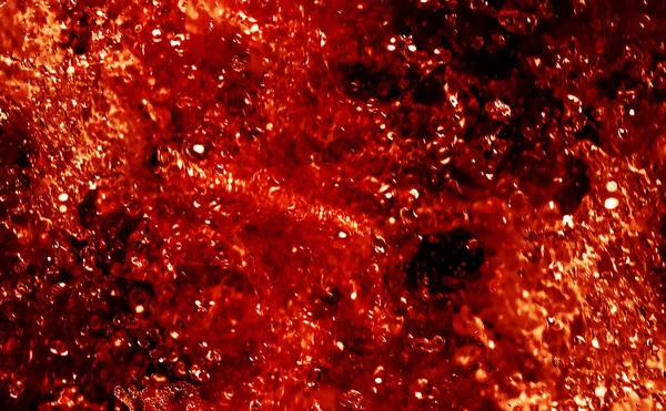 Πιτσιλιές Καταρράκτη Αφηρημένο Φόντο Κόκκινα Χρώματα — Φωτογραφία Αρχείου