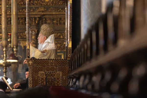 Istanbul Turquía Junio 2021 Liturgia Festiva Día Santísima Trinidad Dirigida — Foto de Stock