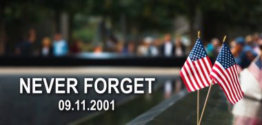 Vatanseverlik Günü. New York 'ta bayraklar