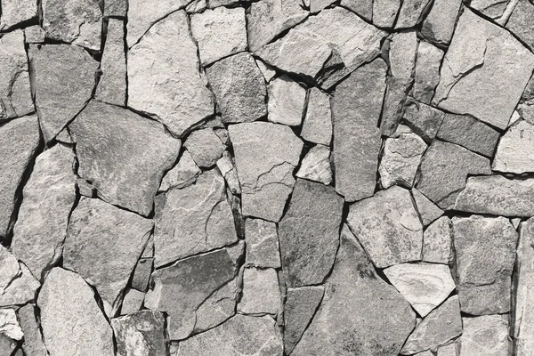 グランジレンガの壁 背景の古い岩壁のテクスチャ 背景や質感としての石垣 — ストック写真