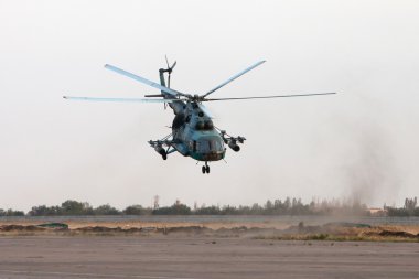 Ukraynalı askeri helikopter uçuş