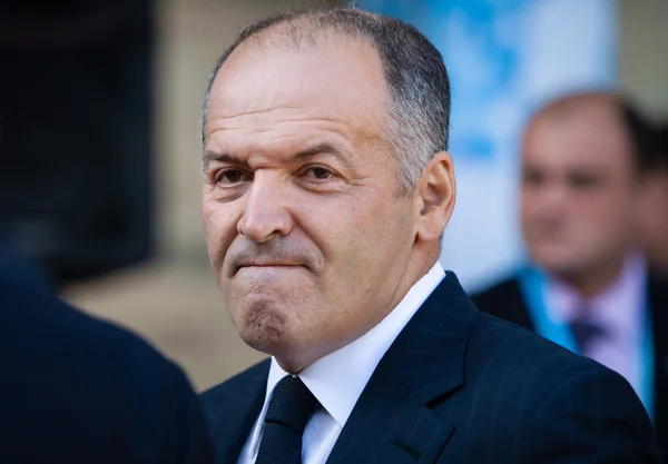 Victor Pinchuk na abertura da XI Reunião Anual de Yalt — Fotografia de Stock