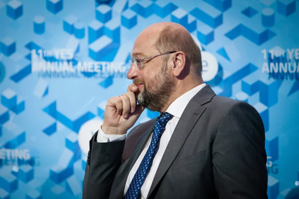 Presidente do Parlamento Europeu Martin Schulz — Fotografia de Stock