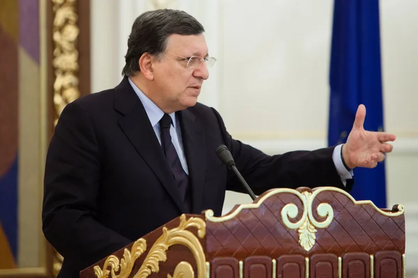 Председатель Европейской комиссии Жозе Мануэль Баррозу — стоковое фото