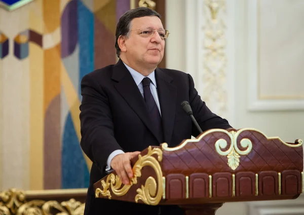 Presidente della Commissione europea Jose Manuel Barroso — Foto Stock