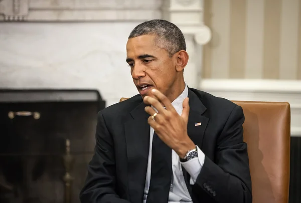 ΗΠΑ Πρόεδρος barack obama — Φωτογραφία Αρχείου