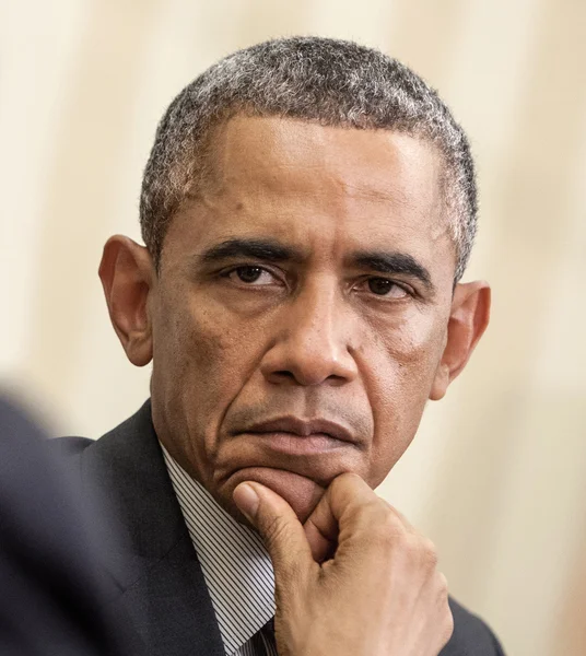 Президент США Барак Обама — стоковое фото