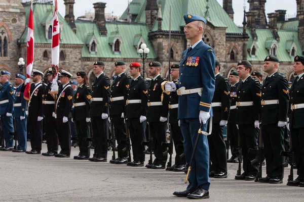 Président de l'Ukraine Petro Porochenko à Ottawa (Canada) ) — Photo