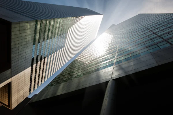 Manhattan arquitetura moderna — Fotografia de Stock